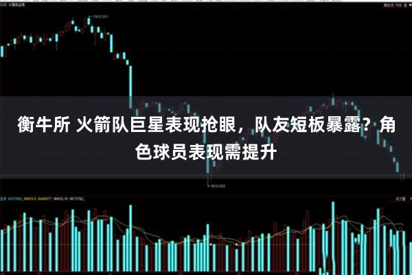 衡牛所 火箭队巨星表现抢眼，队友短板暴露？角色球员表现需提升